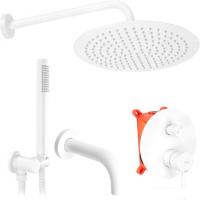 Душевая система  Rea Lungo White REA-P6611