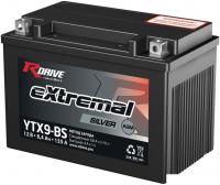 Мотоциклетный аккумулятор RDrive eXtremal Silver YTX9-BS (8.4 А·ч)