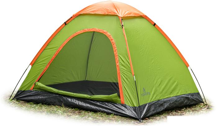 Кемпинговая палатка Coyote Vortex-4 v2 (зеленый)