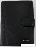 Обложка на документы Poshete 852-317-4K-BLK (черный)