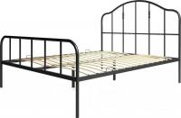 Кровать Князев Мебель Афина АФН.180.200.Ч (черный глянец)