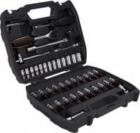 Набор трещотка с головками и битами Deli DL1046 (46 предметов)