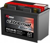 Мотоциклетный аккумулятор RDrive eXtremal Platinum YTZ14S-BS (11.8 А·ч)