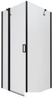 Душевой уголок Triton Йота Блэк А1 90х90 без поддона (прозрачное стекло)