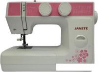 Электромеханическая швейная машина Janete 989 (розовая)