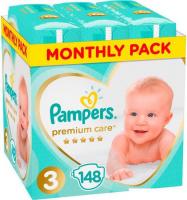 Подгузники Pampers Premium Care 3 (148 шт)