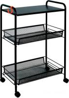 Сервировочный стол ЗМИ Ладья 33 КС (черный)