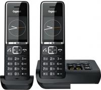 Радиотелефон Gigaset Comfort 550A Duo RUS (черный)