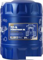 Трансмиссионное масло Mannol TO-4 Powertrain Oil 10W MN2601-20 20л