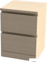 Тумба Mio Tesoro Варма 2 (шпон дуб, беленый)