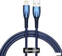 Кабель Baseus Glimmer Series Fast Charging Data Cable USB Type-A - Lightning 2.4A CADH000303 (2 м, с