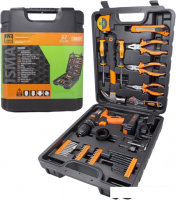 Дрель-шуруповерт ISMA 1057 (с 1-им АКБ, кейс, набор оснастки)