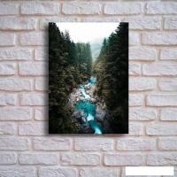 Картина на стекле Stamprint Горная река 2 NT005 (70x50)