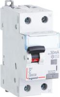 Дифференциальный автомат Legrand DX3 1P+N C 25A 30мА 6kA 2M 411004