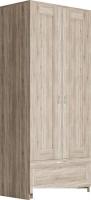 Шкаф распашной Mio Tesoro Сириус 2-х створчатый 1 ящик 2.02.01.020.3 (дуб сонома)