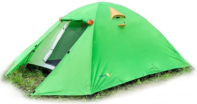 Треккинговая палатка Sundays GC-TT007-3P v2 (зеленый/желтый)