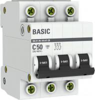 Выключатель автоматический EKF ВА 47-29 3P 50А (С) 4.5кА mcb4729-3-50C