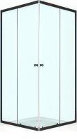 Душевой уголок Domani-Spa Delight Cube Grapfite (сатин/матированное стекло)