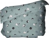 Постельное белье Samsara Мяу Евро-стандарт 220По-9