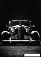 Картина на стекле Stamprint Черный кадиллак VR010 (70x50)