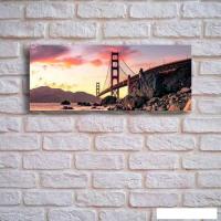 Картина на стекле Stamprint Золотые ворота ST017 (50x125)