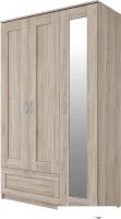 Шкаф распашной Mio Tesoro Сириус 3-х створчатый 1 ящик 2.02.01.030.3 (дуб сонома)