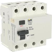 Дифференциальный автомат IEK 4P 63А 30мА тип AC AR-R10N-4-063C030