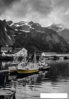 Картина на стекле Stamprint Озеро в горах NT021 (100x70)