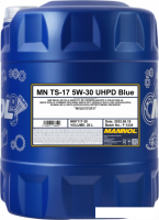Моторное масло Mannol TS-17 UHPD Blue 5W-30 20л