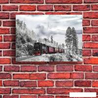 Картина на стекле Stamprint Зимний путь NT022 (70x100)