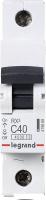 Выключатель автоматический Legrand RX3 1P C 40A 4.5кА 1M 419668