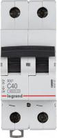 Выключатель автоматический Legrand RX3 2P C 40A 4.5кА 2M 419701