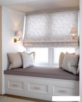 Римская штора Jalux Вензеля 0502/2 210x170 (бежевый)