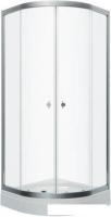 Душевой уголок Triton Альфа-Хром 80х80 (с поддоном)