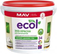Краска Ecol 34 ВД-АК-2034 5 л (белый матовый)