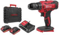 Дрель-шуруповерт Wortex BD 1820-1 Li 0329209 (с 2-мя АКБ, кейс)