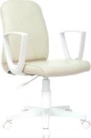 Кресло Бюрократ CH-W327 (слоновая кость OR-10/белый)