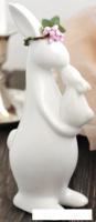 Статуэтка Нашы майстры Заяц с зайчонком 3010 (белый)