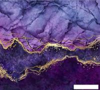 Фотообои Vimala Флюиды фиолетовые 270x300