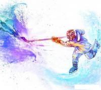 Фотообои Vimala Хоккеист 3 270x300