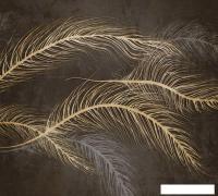 Фотообои Vimala Перья на бетоне 2 270x300