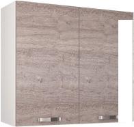 Шкаф навесной Anrex Alesia для сушки посуды 2D/80-F1 (серый/дуб анкона)