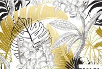 Фотообои Vimala Рисованные листья 12 270x400