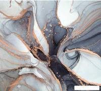 Фотообои Vimala Флюиды серые 270x300