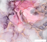 Фотообои Vimala Флюиды серо-розовые 270x300