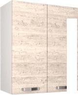 Шкаф навесной Anrex Alesia для сушки посуды 2D/60-F1 (серый/сосна винтаж)