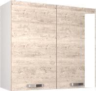 Шкаф навесной Anrex Alesia для сушки посуды 2D/80-F1 (серый/сосна винтаж)