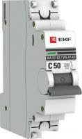 Выключатель автоматический EKF ВА 47-63 1Р 50А (C) PROxima mcb4763-1-50C-pro