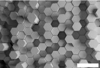 Фотообои Vimala 3D Шестиугольники 4 270x400