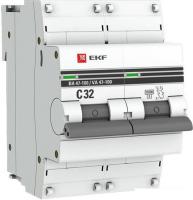 Выключатель автоматический EKF PROxima 2P 32А (C) 10kA ВА 47-100 mcb47100-2-32C-pro